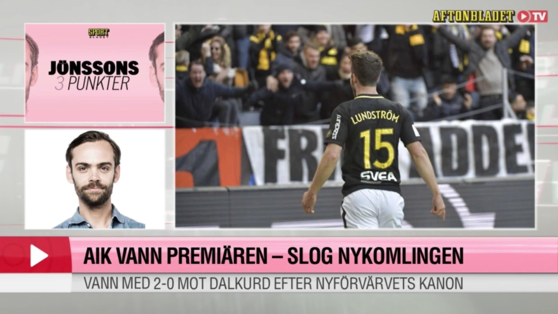 Jönsson: "Jag är besviken på AIK"