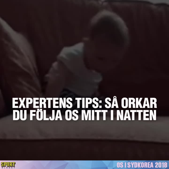 Sömnexpertens tips: Så orkar du följa OS mitt i natten