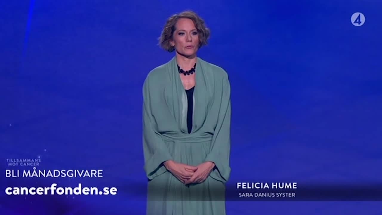 Se systerns känslosamma tal till Sara Danius