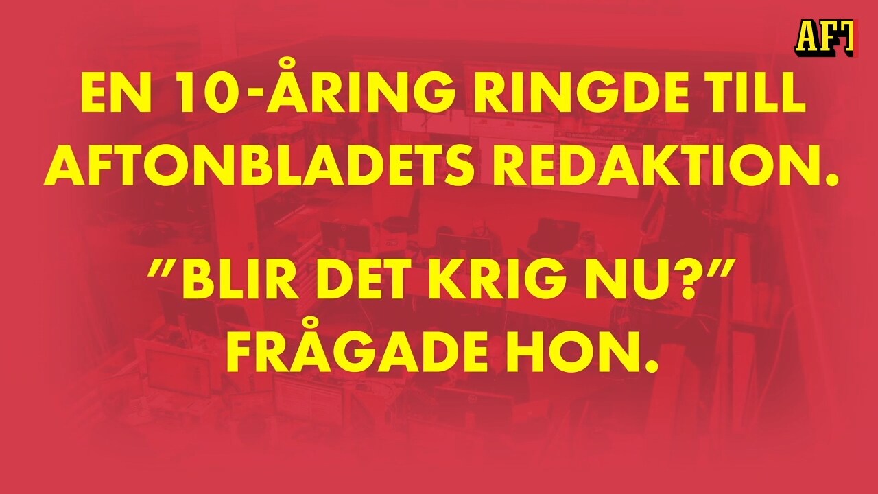 Kommer det bli krig mellan Sverige och Ryssland? Aftonbladet TV