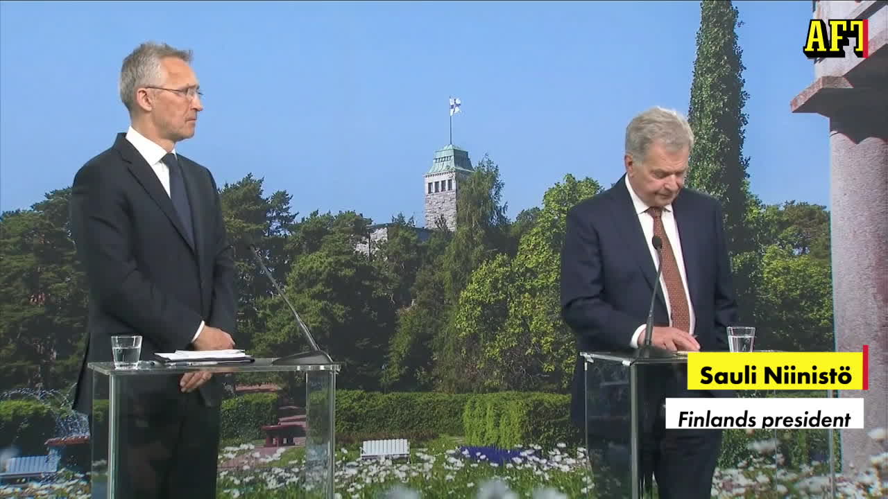 Sauli Niinistö om Nato-ansökan: ”Sveriges sak är vår, vi går vidare hand i hand”