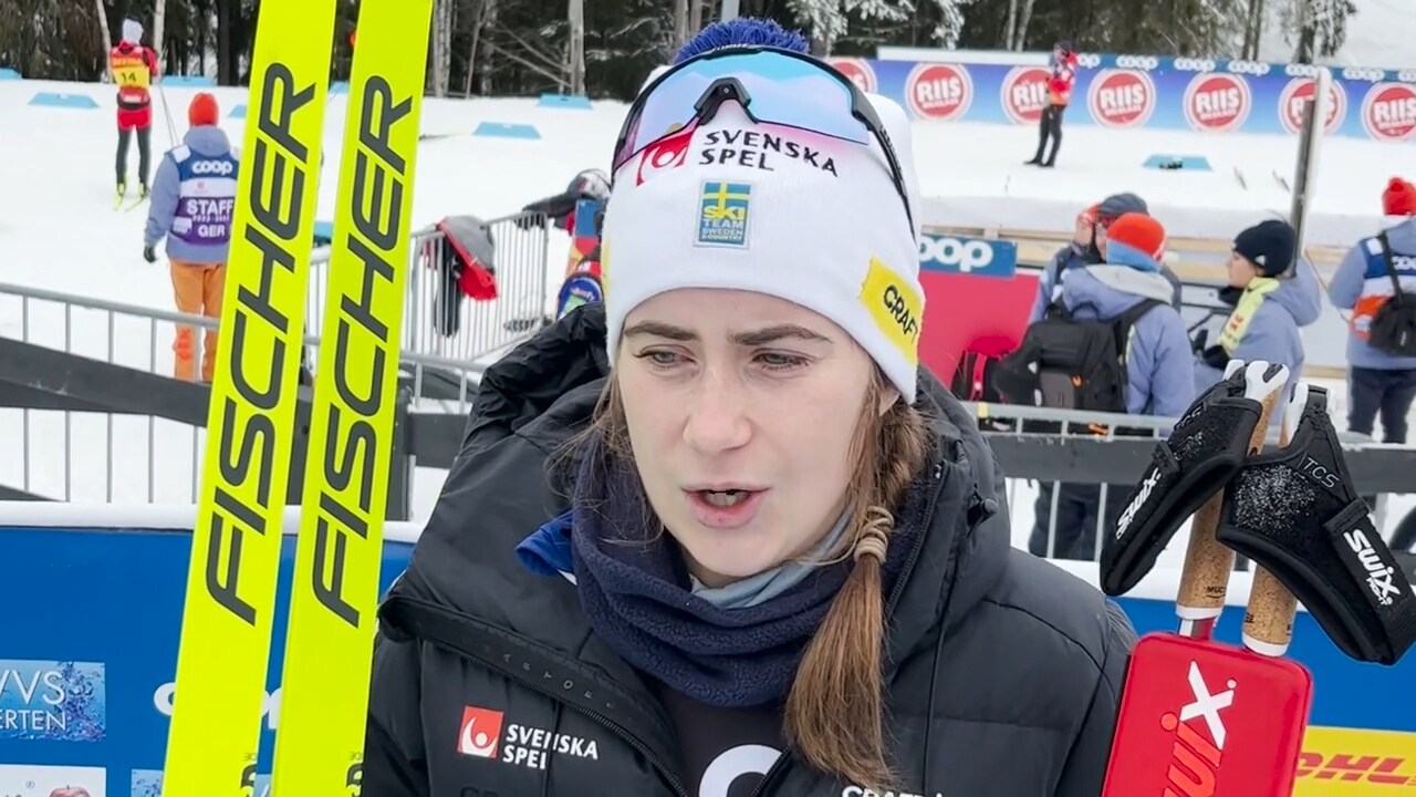 Ebba Andersson: "Frida ropade kör kör!"