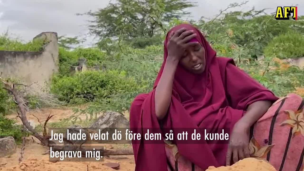 Fadumo förlorade båda sina barn i svält