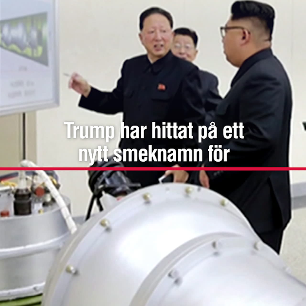 Trump hånar Kim Jong-un med nytt smeknamn