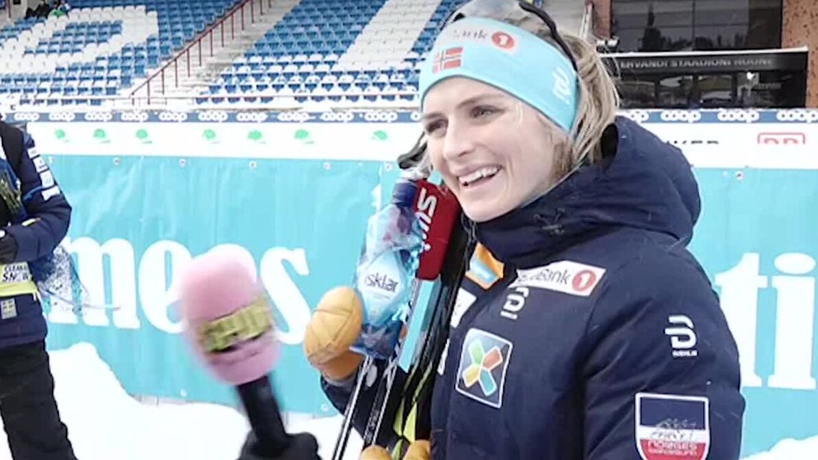 Johaug hyllar Ebba Andersson: ”Imponerande”