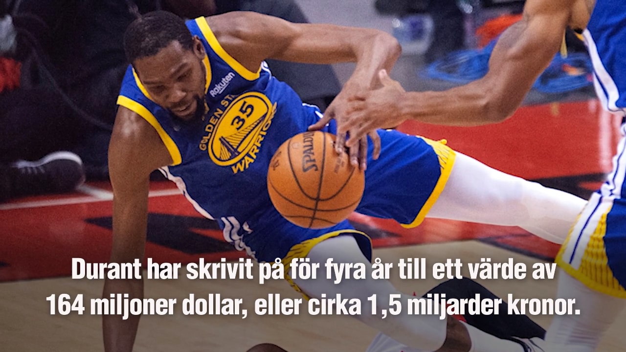 Durants drömkontrakt: 1,5 miljarder kronor