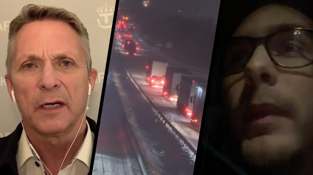 Jonatan fast på buss hela natten: "Det börjar bli kyligt och min snusdosa är slut"