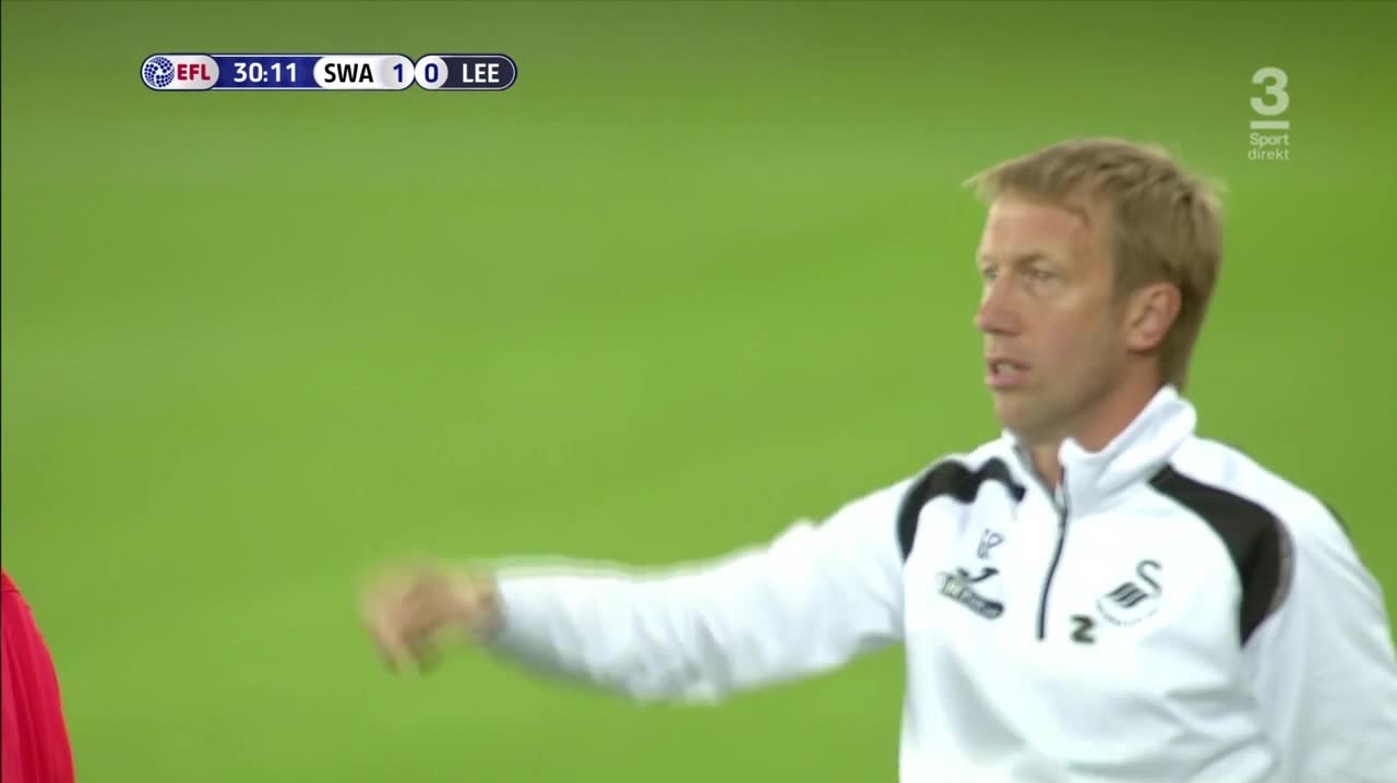 Potters Swansea i toppdrama mot Leeds