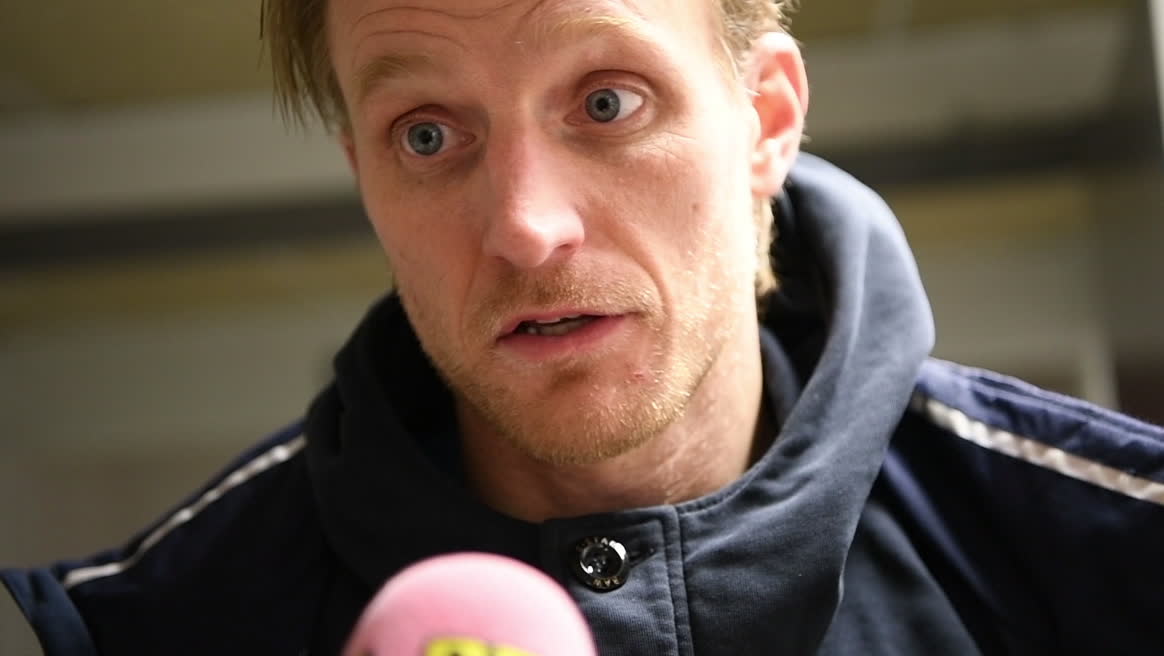 ”Är inte orolig just nu”