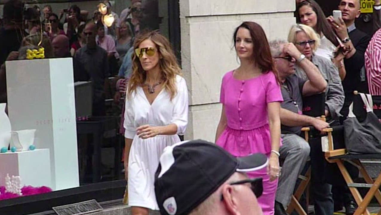 GLÄDJEN: Det blir en tredje Sex and the city-film