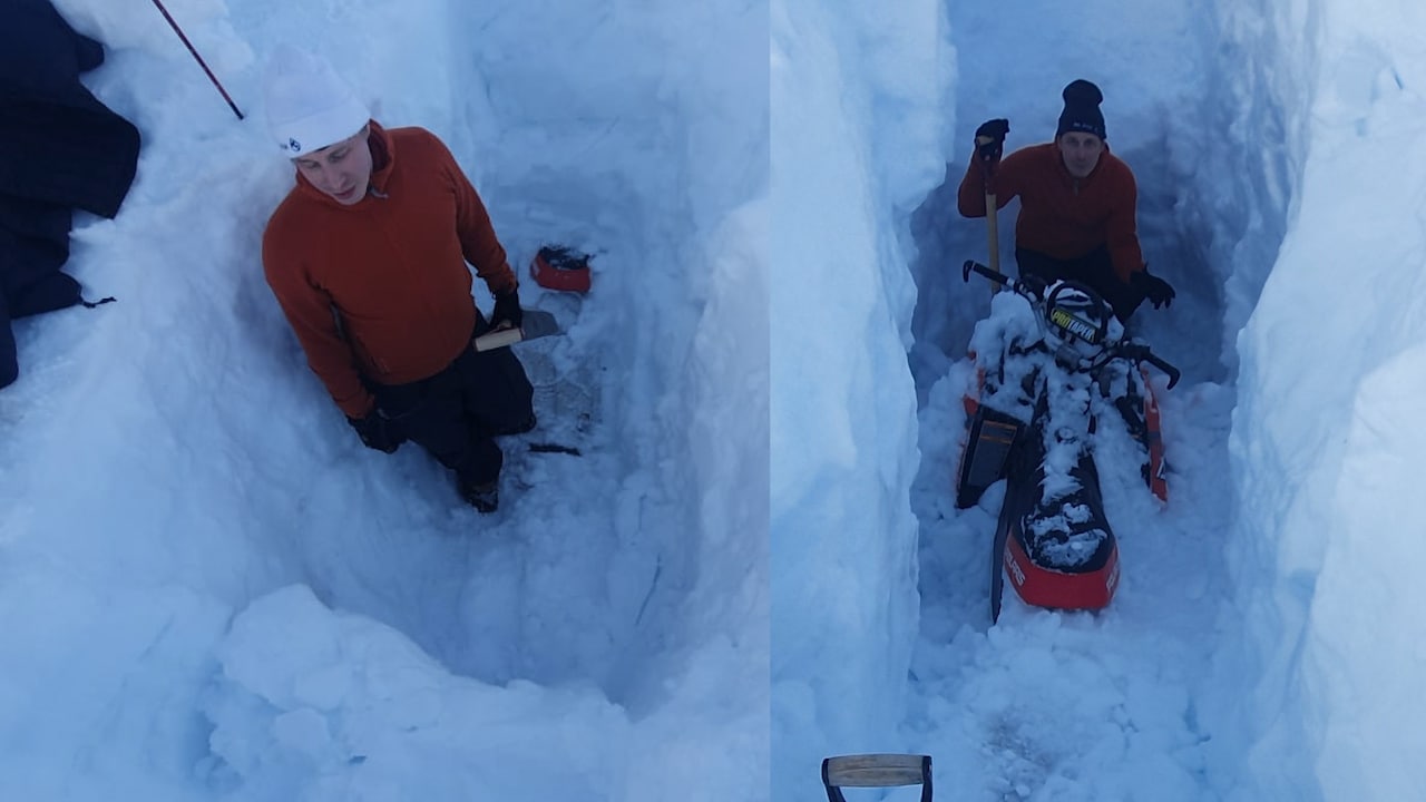 Magnus hittade inte sin skoter – letade med metalldetektor