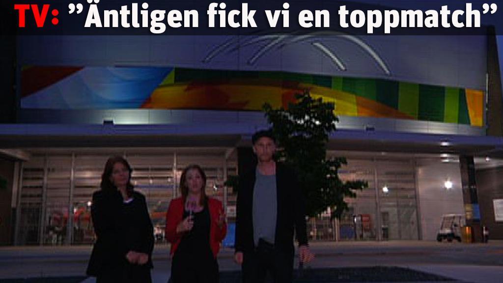 "Äntligen fick vi en toppmatch"