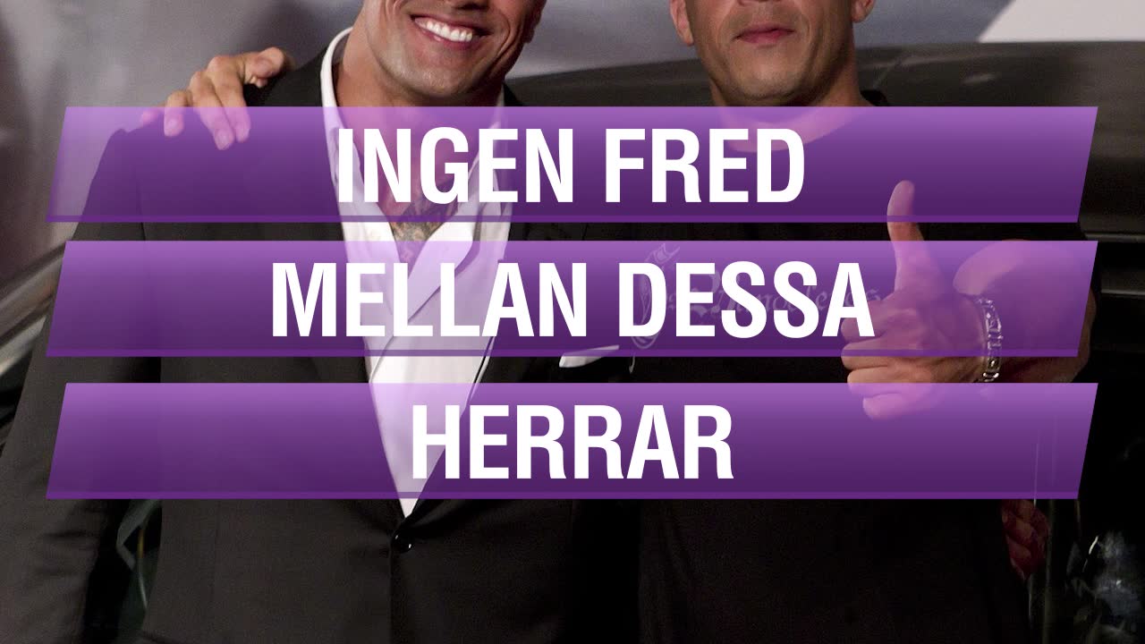 Ingen fred mellan dessa två herrar