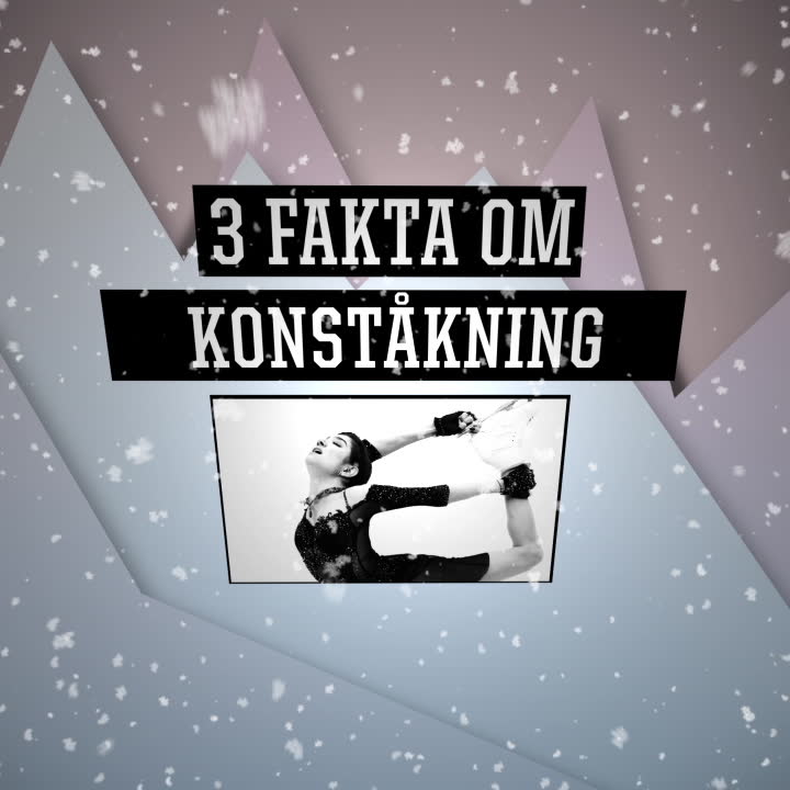 Tre OS-fakta om konståkning