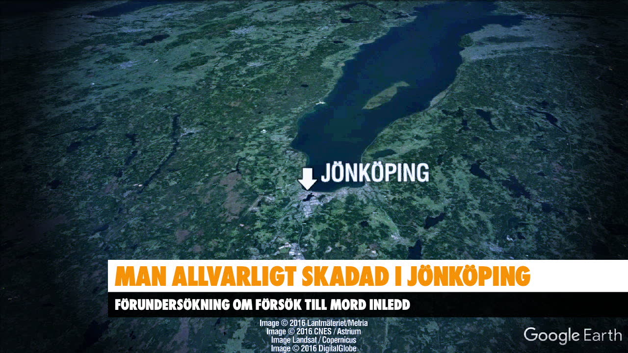 Man allvarligt skadad i Jönköping