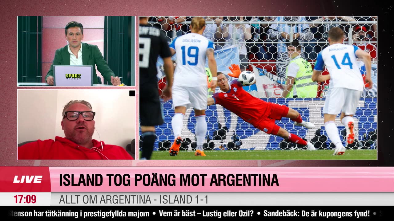 Laul: "Det är  en sensation..."