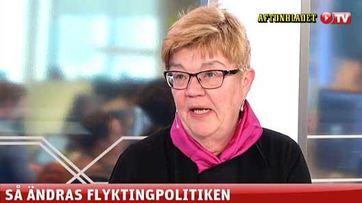 Lena Mellin om regeringens nya flyktingpolitik