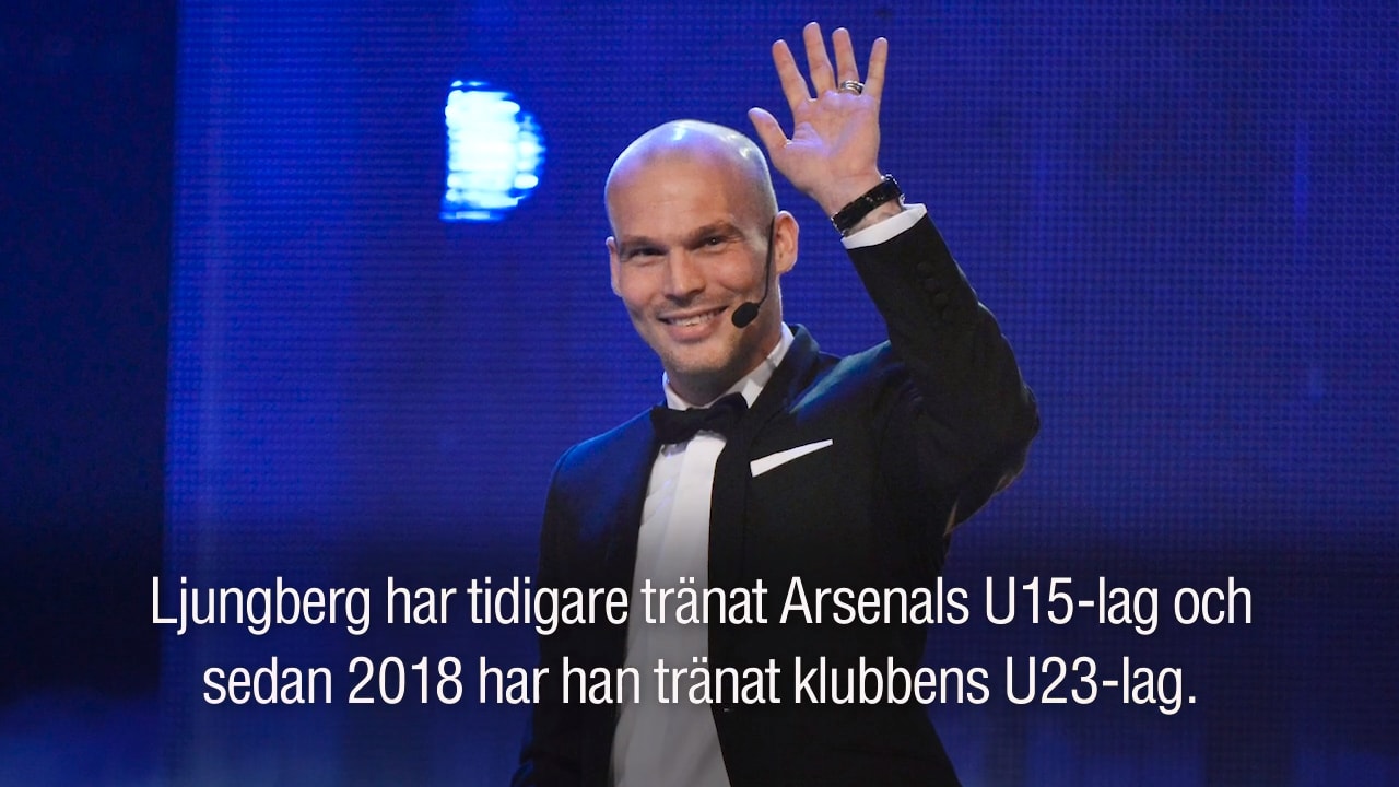 Fredrik Ljungberg ny tränare i Arsenal