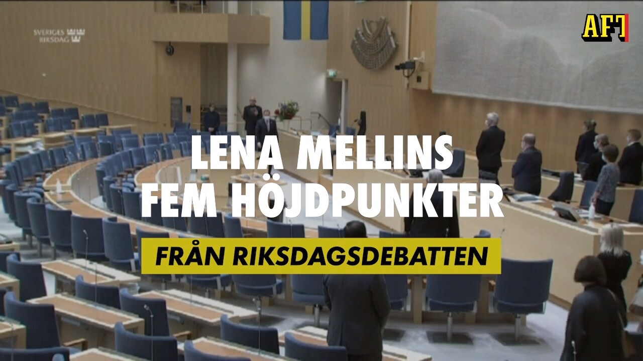 5 höjdpunkter från riksdagsdebatten