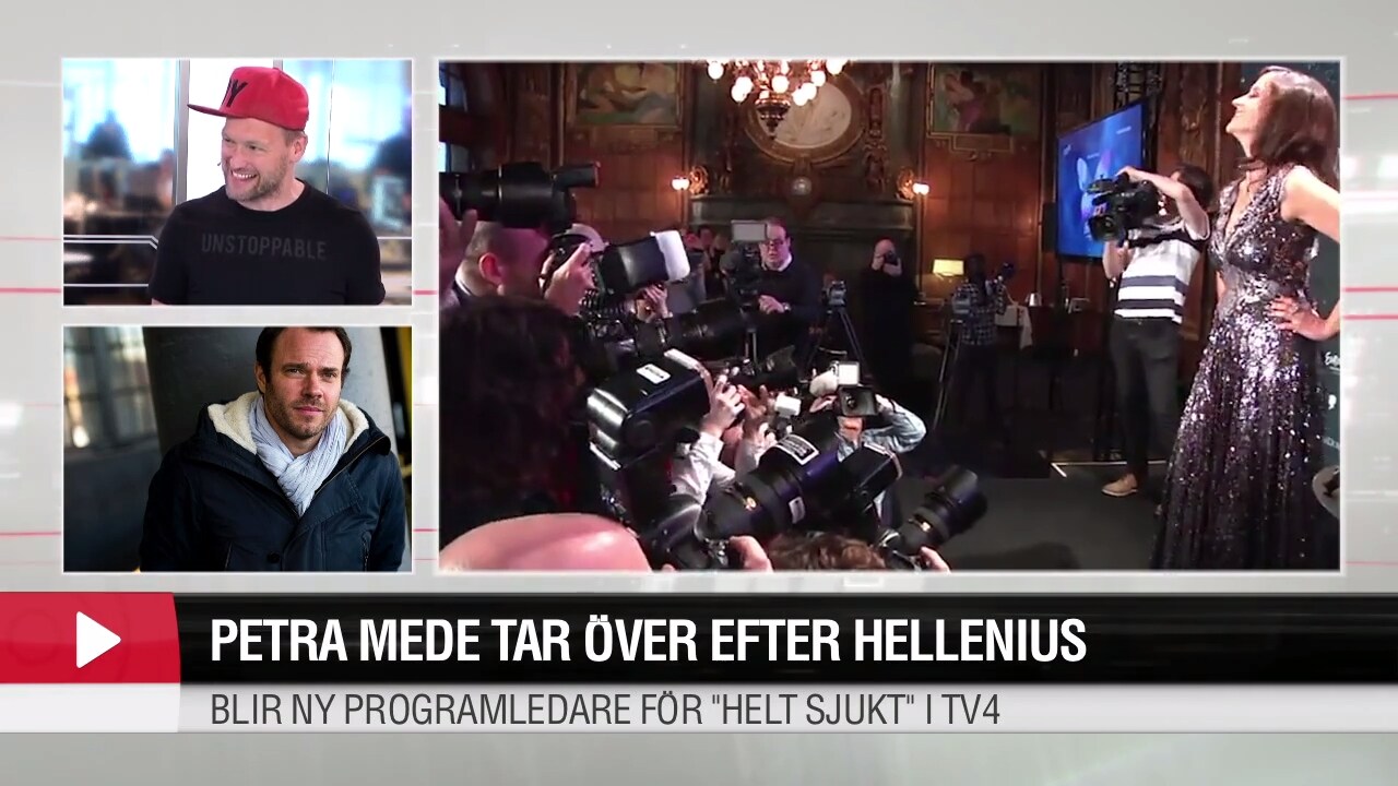 Petra Medes nya jobb — tar över efter David Hellenius