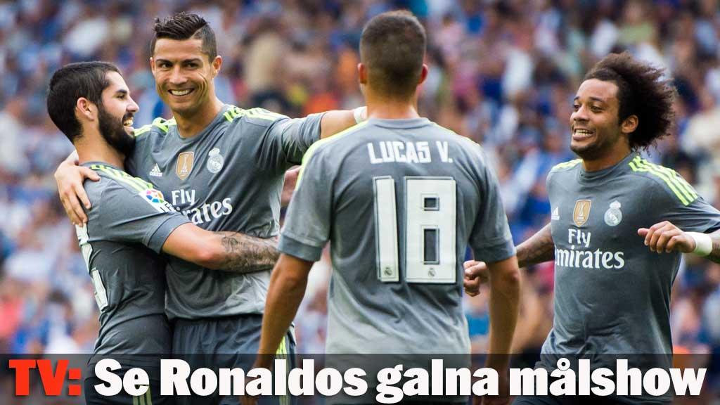 Ronaldos galna målshow