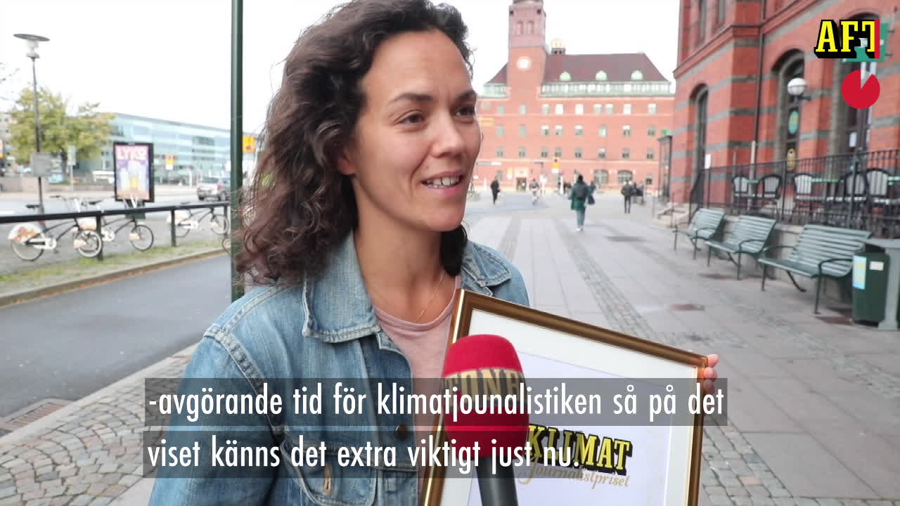 Här delas Aftonbladets Klimatjournalistpris ut