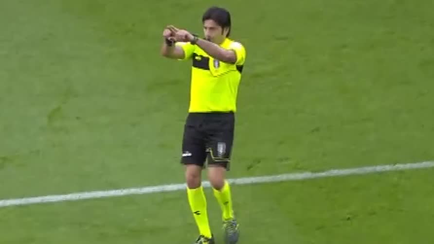 Första VAR-fallet i Serie A när Juve vann ligapremiären