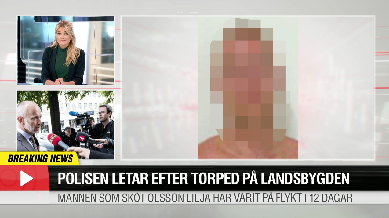 Polisen letar efter torped på landsbygden
