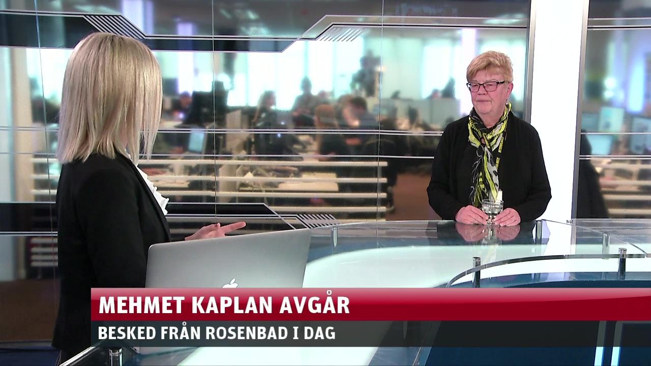 Lena Mellin om Kaplans avhopp