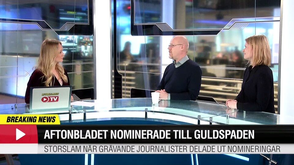 Aftonbladet nominerade till Guldspaden