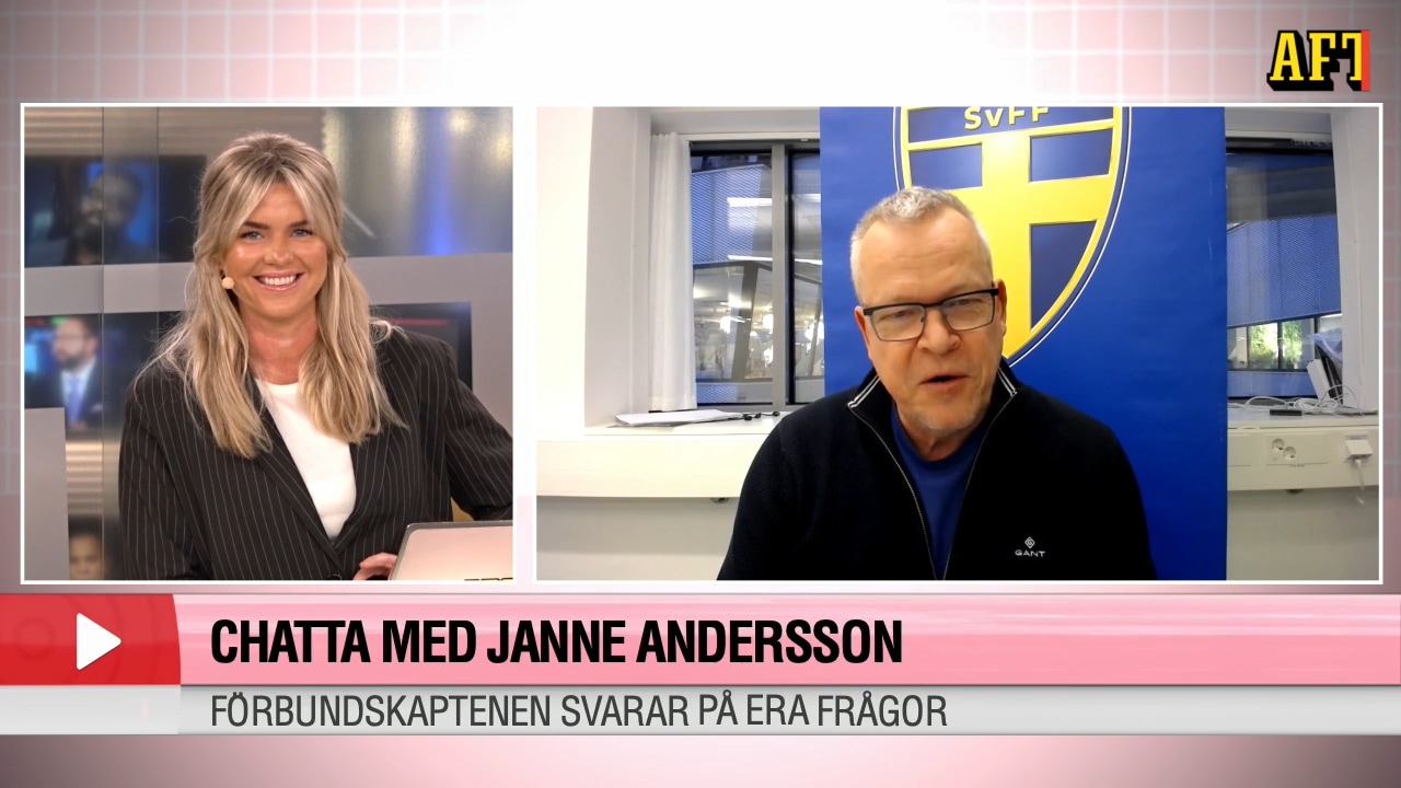 Janne Andersson svarade på läsarnas frågor