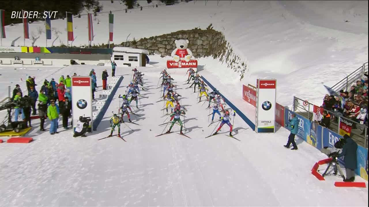 Stark blågula avslutning - Öberg nådde ändå inte hela vägen fram