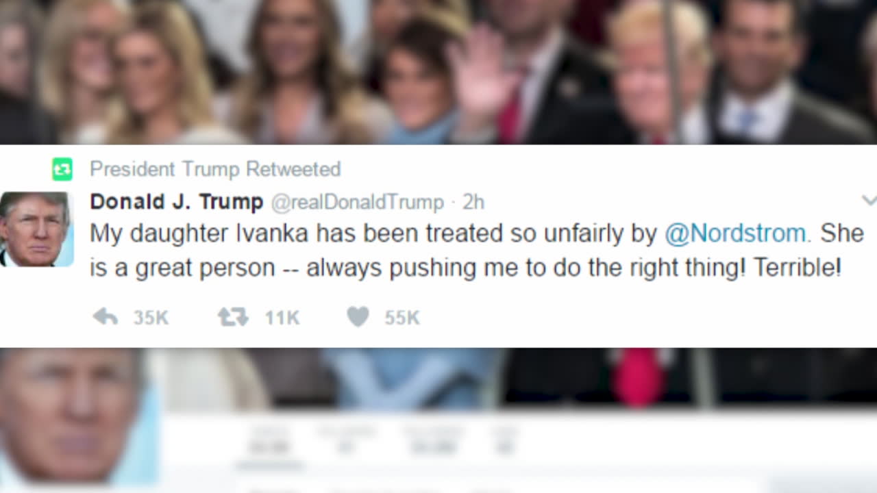"Ivanka har behandlats orättvist"