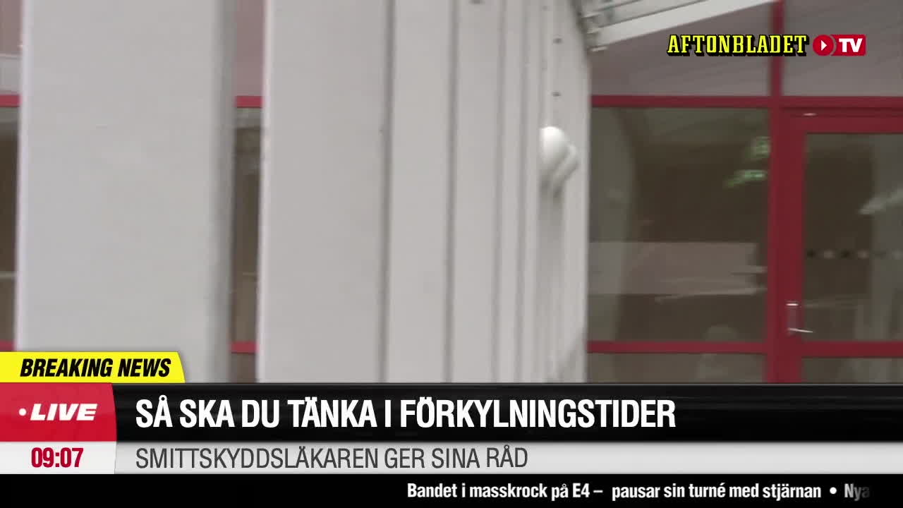 Smittskyddsläkarens råd: Håll dig hemma om du är sjuk