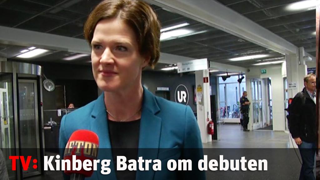 Anna Kinberg Batra om debuten