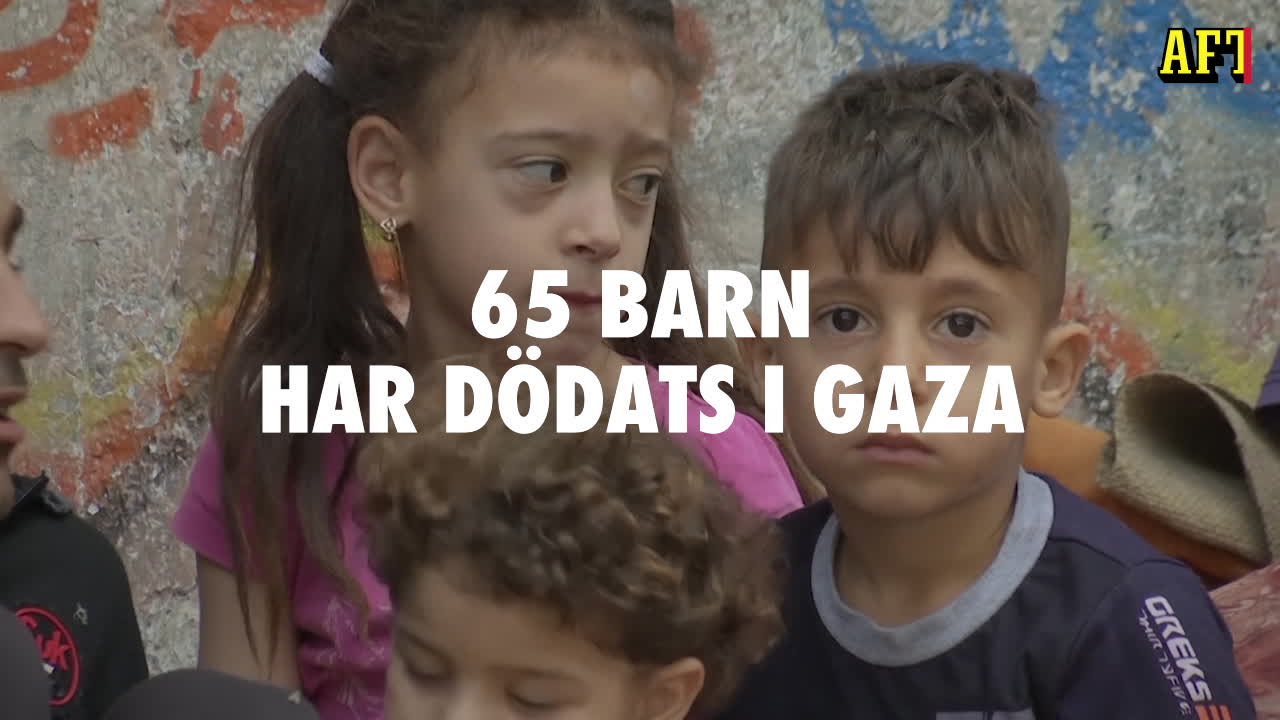 Här lever Gazas barn bland rasmassor