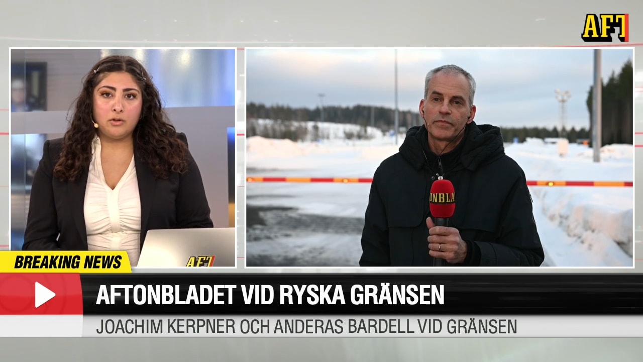 Aftonbladet vid ryska gränsen