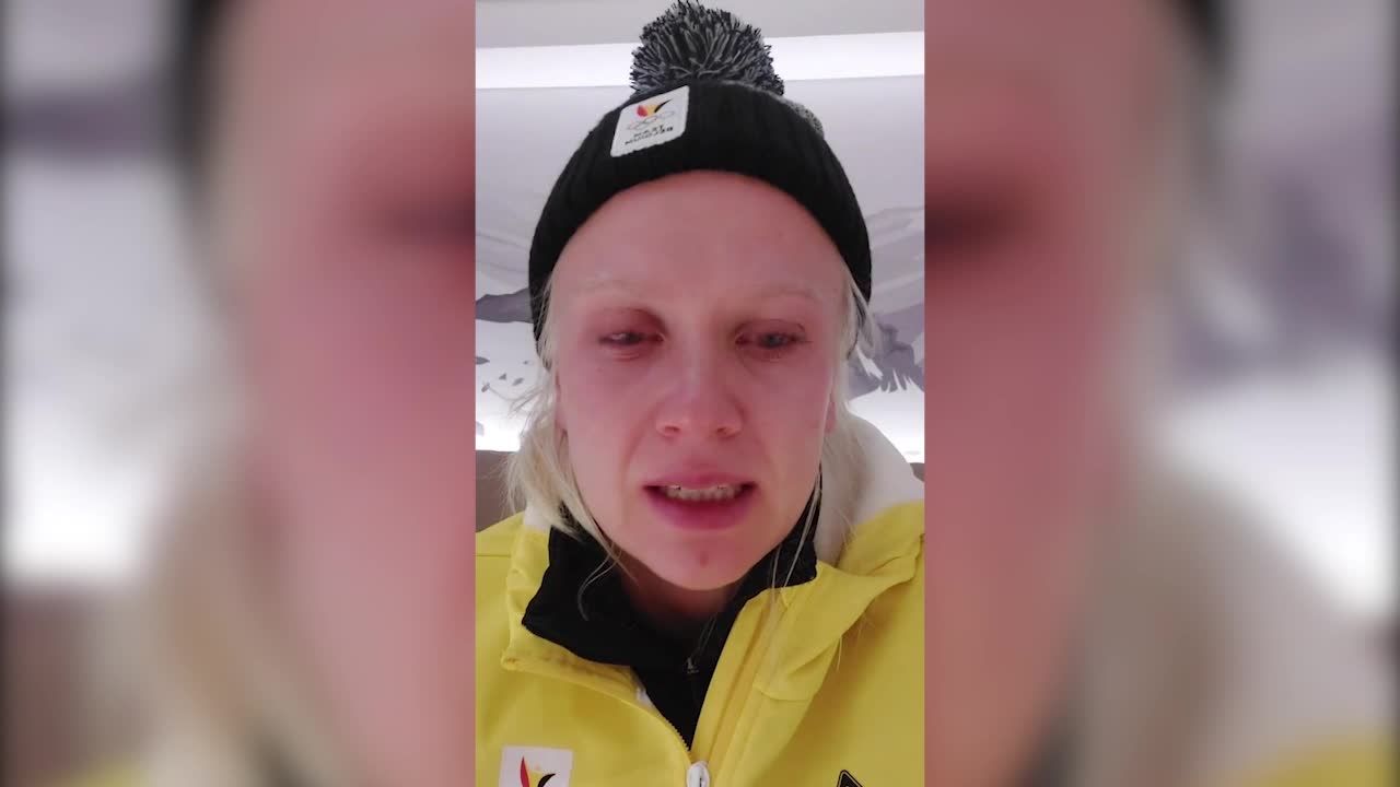 Brister ut i gråt: ”Här ska jag vara...”