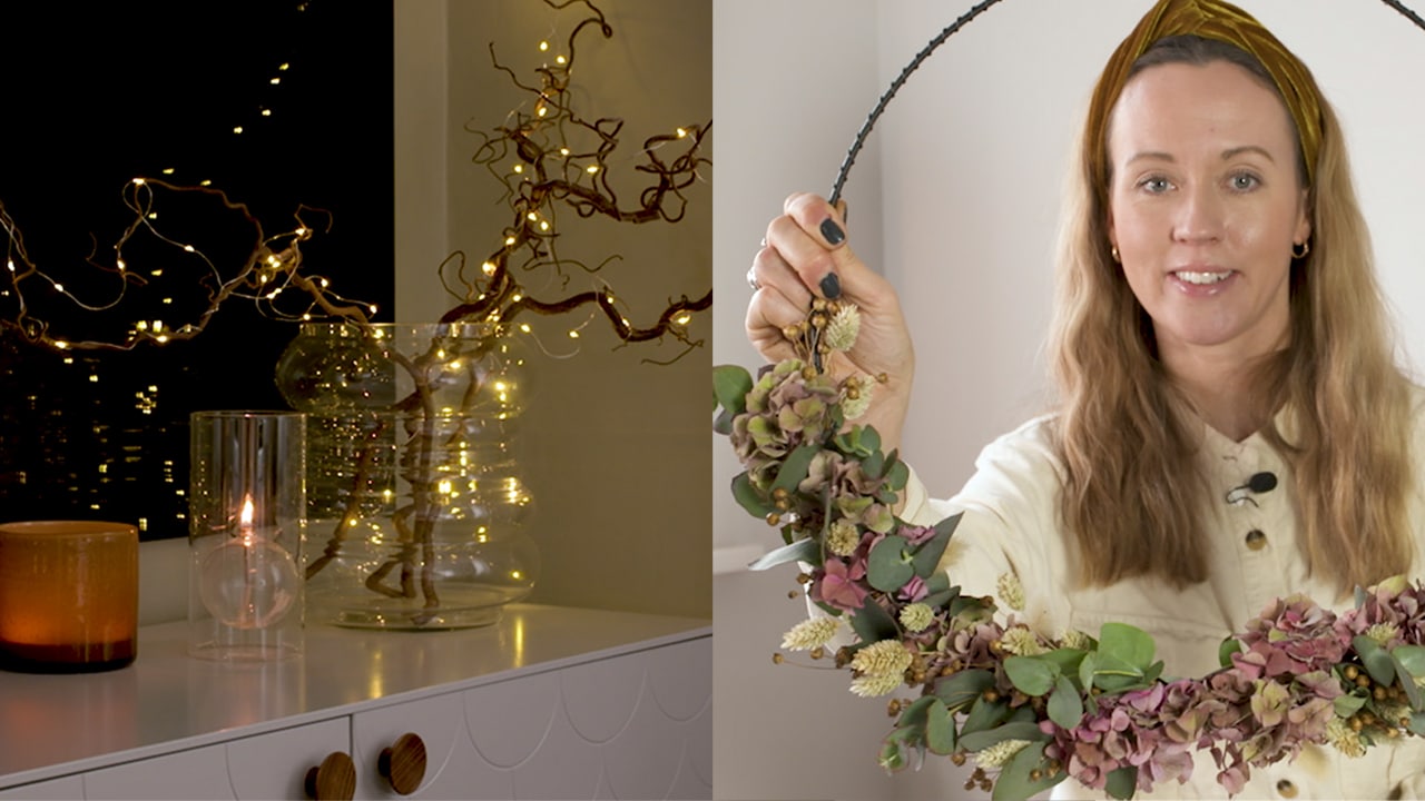 Så riggar du ljusslingan superlätt och hållbart