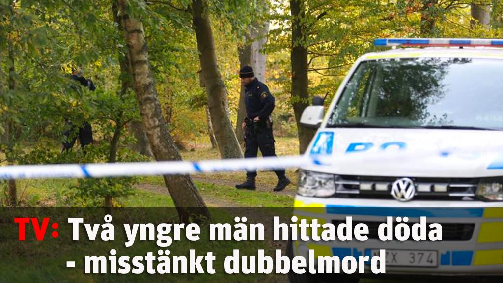 Misstänkt dubbelmord i Skåne