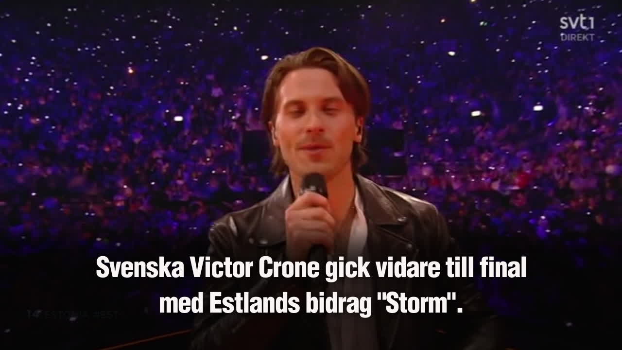 Svenska Victor Crone vidare till final
