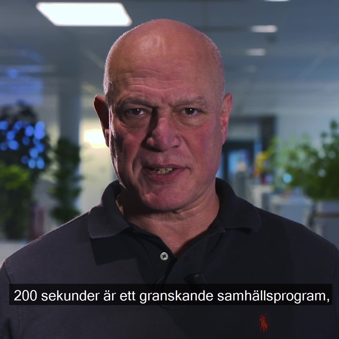 Detta är 200 sekunder