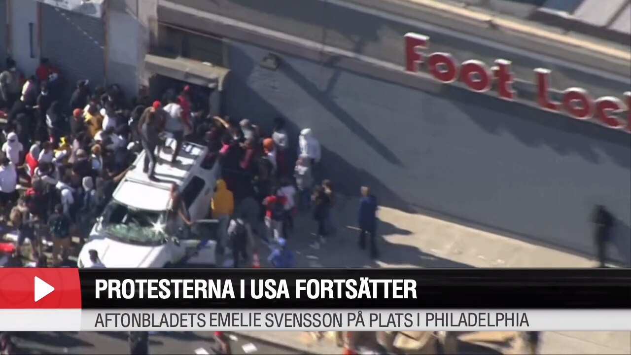 Aftonbladets reporter i Philadelphia: Helt sönderslaget på vissa ställen