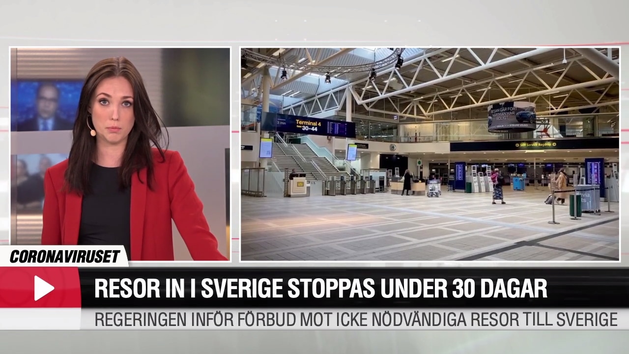 Se det senaste om corona: Inreseförbud och skolstängning