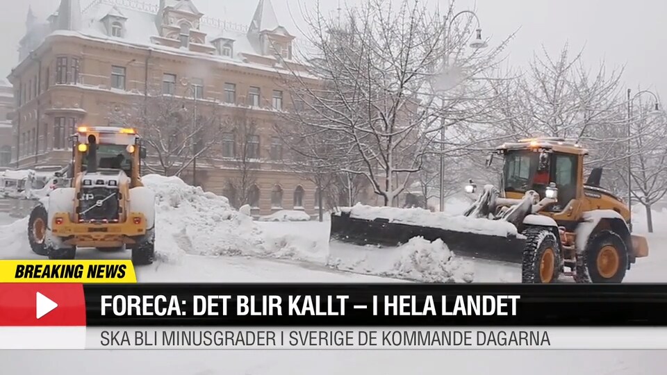 Det ska bli kallt – i hela landet