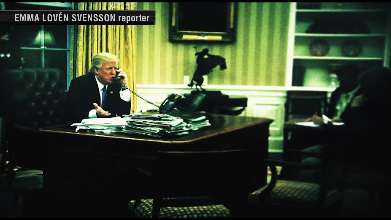 Läckta samtal avslöjar Trumps kontakter med världsledarna