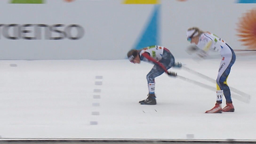 Sveriges damer missade pallplats