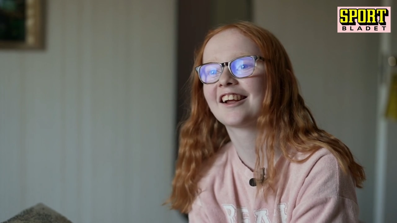 Hillevi, 13, siktar på paralympics: ”Kan komma dit om jag kämpar hårt”