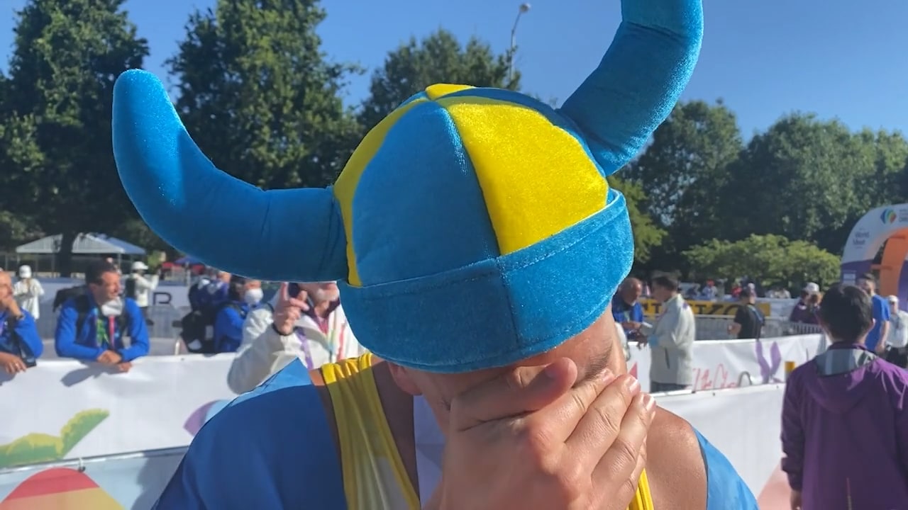 VM-medaljörens tårar: "Smakar guld"