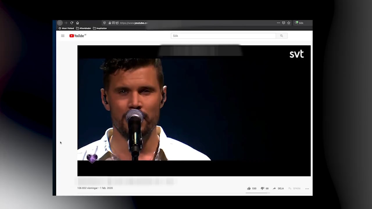 Bengtssons låt finns på Youtube – trots förbudet